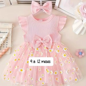 Vestido Rosado a 12 m