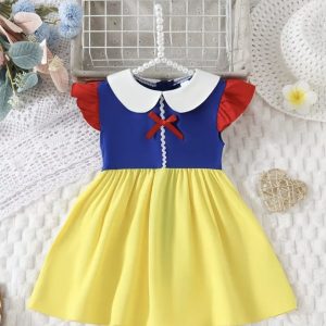 Disfraz de Blancanieves para Niña – Vestido de Princesa Infantil