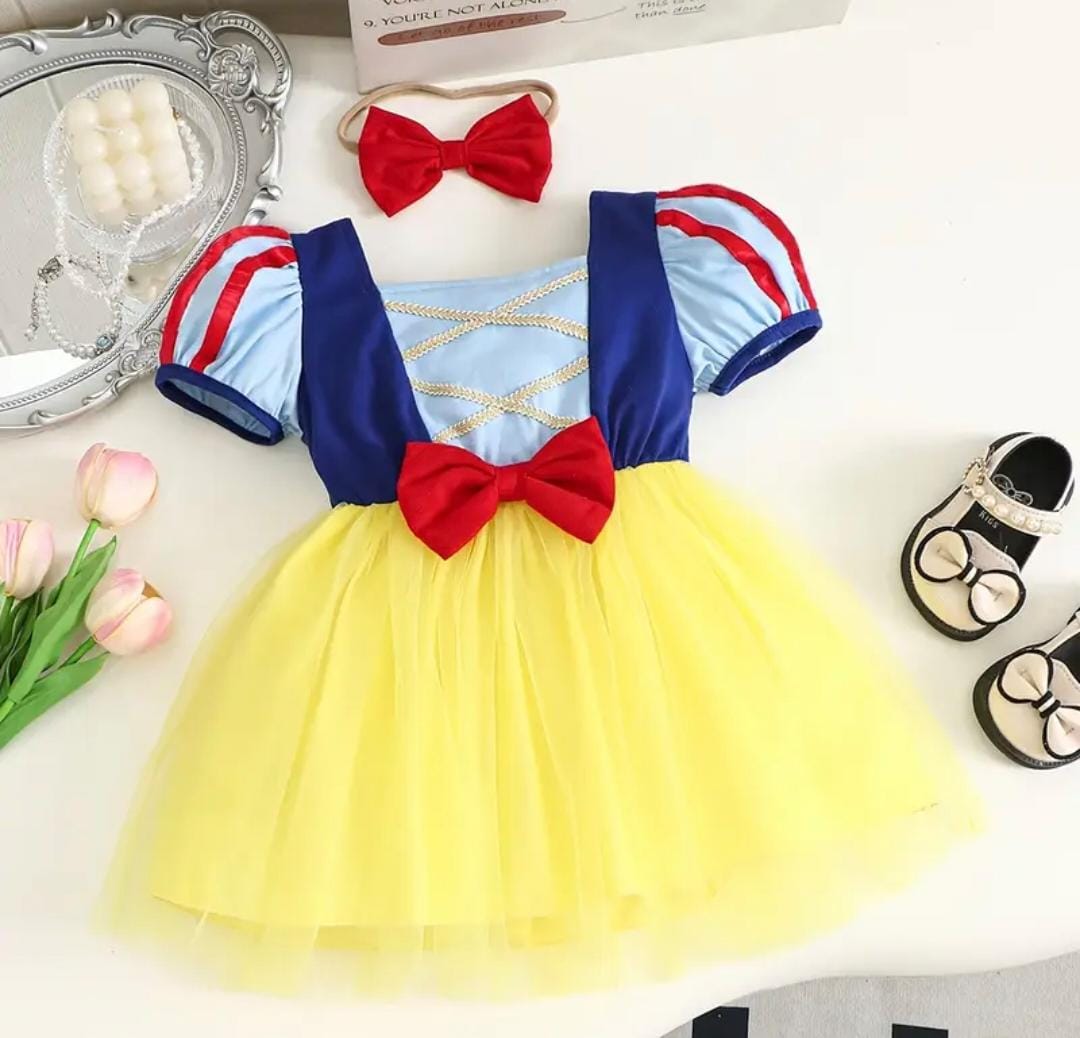 Vestido de Princesa Blancanieves para Bebé Niña – Disfraz Infantil