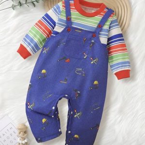 Disfraz de Chucky para Bebé 3 a 6 meses/ 9 a 12 / 12 a 18 m/ 2 a 3 años