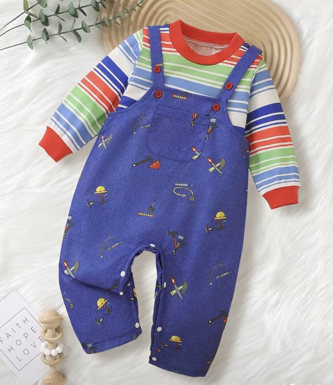Disfraz de Chucky para Bebé 3 a 6 meses/ 9 a 12 / 12 a 18 m/ 2 a 3 años